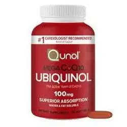 Ubiquinol CoQ10 100mg 60softgels QUNOL