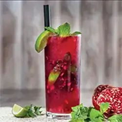 Pomegrante Mojito