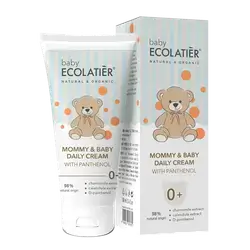 Mommy & Baby Daily Cream 0+ with Panthenol 100ml _ ECOLATIER