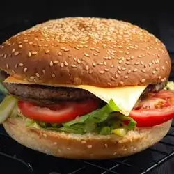 Beef Burger With Cheese