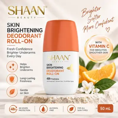 SHAAN Beauty Skin Brightening Deodorant Roll-On — 50 mL