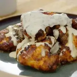 Marinated Wings With Buffalo Sauce