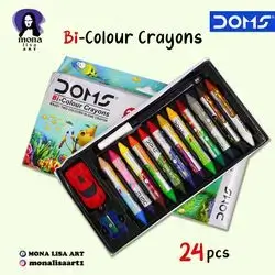 Bi-Colour Crayons-DOMS