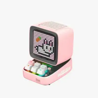 Divoom Espresso Mini Bluetooth Speaker - Pink