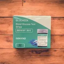 Glucheck blood glucose test strips 50 pcs
