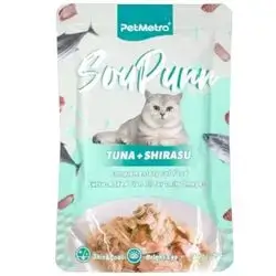 PetMetro Skin & Coat Tuna with Shirasu 70g