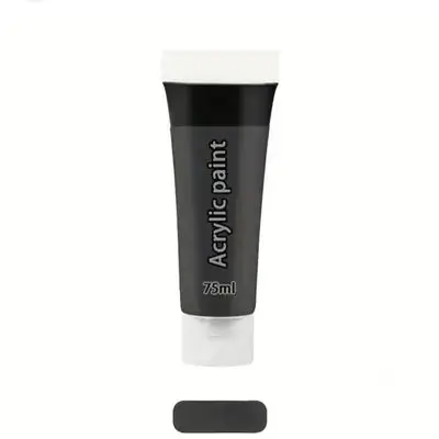 Acrylic paint Colors black 75Ml