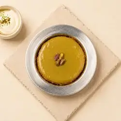 Kunafa with Pistachio Sauce
