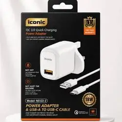 power adapter usb a to type c cable