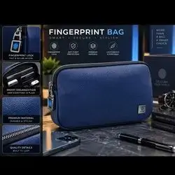 Hand Bag With FingerPrint