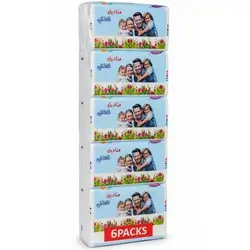 Family Tissue 4 ply 1000 - PACK 6
