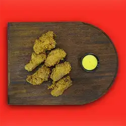 6 Pieces Honey Mustard Wings