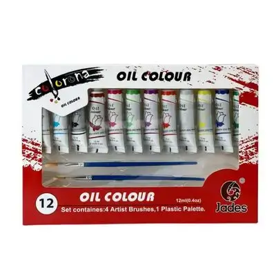 OIL COLOR SET 12 Colors