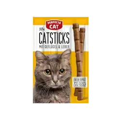 Perfecto Cat - Poultry & Liver Sticks 10Pcs