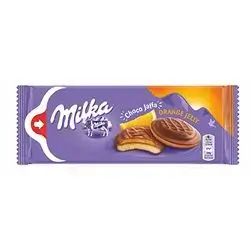 Milka Chocolate Jaffa Biscuits With Orange Jelly 147 Gm
