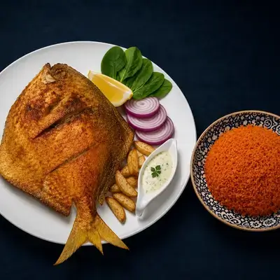 Fried Zubaidi Fish (500–600 g)