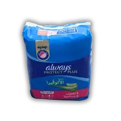 Always Feminine Aloe Vera Sanitary Pads, 8 Count