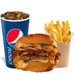 Mushroom Burger Combo