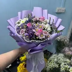 Purple Flower Bouquet