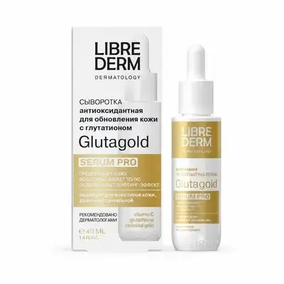 Libredermt Glutagold Antioxidant Rejuvenating Serum Pro