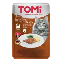 TOMI with turkey in spinach 100g