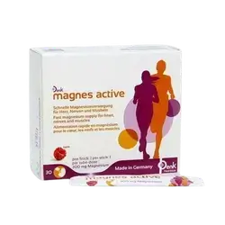 Magnes Active 300mg Magnesium 30 Stick _ Denk Nutrition