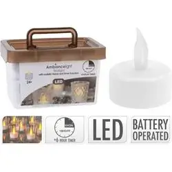 Tealıght Led 24Pıeces Wıth Tımer