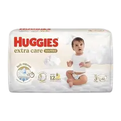 HUGGIES Extra Care Diapers Size 3 from 5-9kg 42 Diapers _ Kimberly-Clark