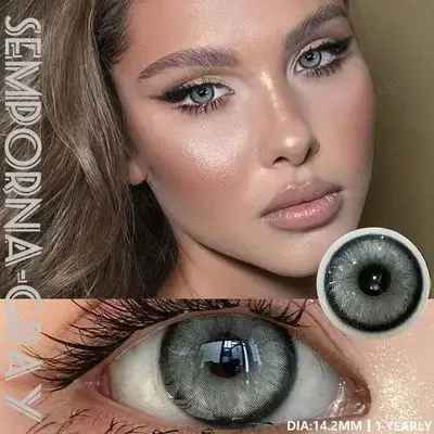 Eyeshare Lenses Semporna Gray 14.2mm 1 Pair | 1 Year