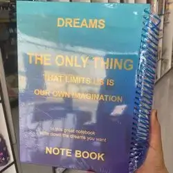 A4 NOTE BOOK 250 SHEETS