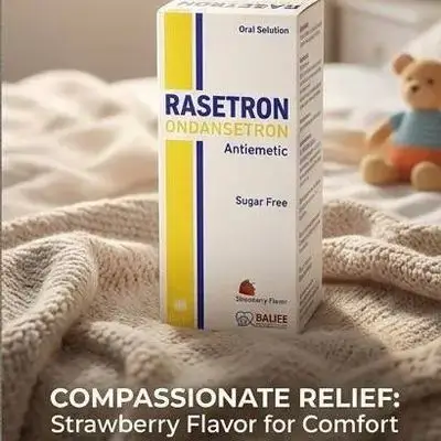 RASETRON (Ondansetron) Antiemetic Oral Solution (100 ml)