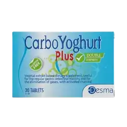 Carbo Yoghurt Plus Double Strenght 30 Tablets _ Desma