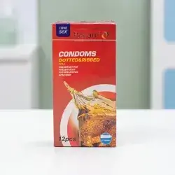 Condoms. · Brand: Recare®. BIG DOTTED.