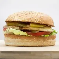 Chicken Burger With Cheese