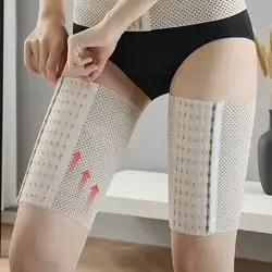 1 Pair Thigh Shaping Compression Wraps - Sculpt And Smooth Leg Contours - L