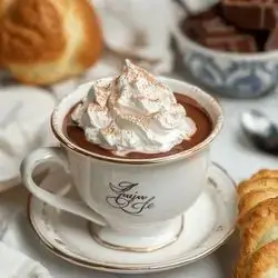 Hot Chocolate With Cream
