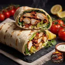 ساندویچی شیش تاووقی مریشک