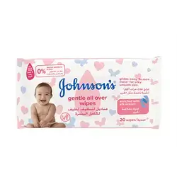 جونسن مناديل مرطبه Johnsons Wipes