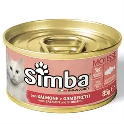 Simba salmon & shrimps 85g