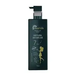 Rose Life Hair Dandruff Anti Hair Loss Natural 7 Days Shampoo 750 Ml