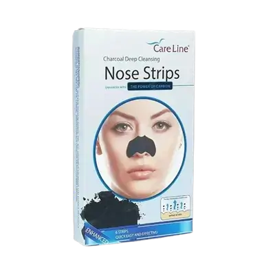Nose Strips The Power Of Carbon 6 Strips _ Care Line