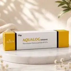 AQUALOG Orabase Triamcinolone Oromucosal Paste BP 0.1%