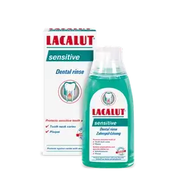 Sensitive Dental Rinse Mouthwash 300ml _ LACALUT