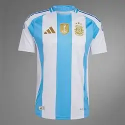 T SHIRT ARGENTINA WITH SHORTS BLUE NEW 5-8 YEARS