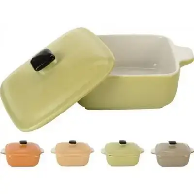 Pan Stoneware 250Ml 4Ass Clr