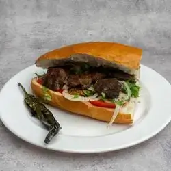 Spicy Kokrech Sandwich  