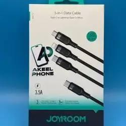 Joyroom 3 in 1 data cable 3.5a 1m