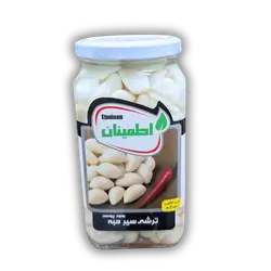 Garlic, a glass jar, 550g