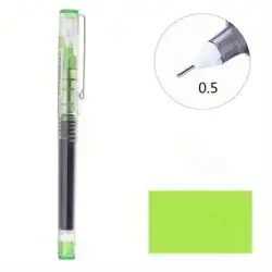 Gel Pencil 0.5mm - Snow White X55 - light Green Color