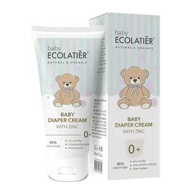 Baby Diaper Cream 0+ with Zinc 100ml _ ECOLATIER